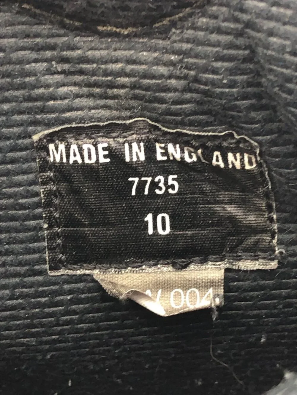 Dr. Martens 7735 MIE Black Leather ST Work Boots UK 10